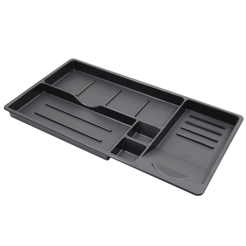 OFFICE DRAWER ORGANIZER PEN TRAY 19.5x36 /BLACK